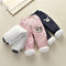 Pantalones de Terciopelo Grueso para Niñas - Colección Otoño Invierno