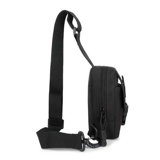 Bolsa de Pecho Camuflaje de Un Hombro para Aventuras Outdoor - Image 7