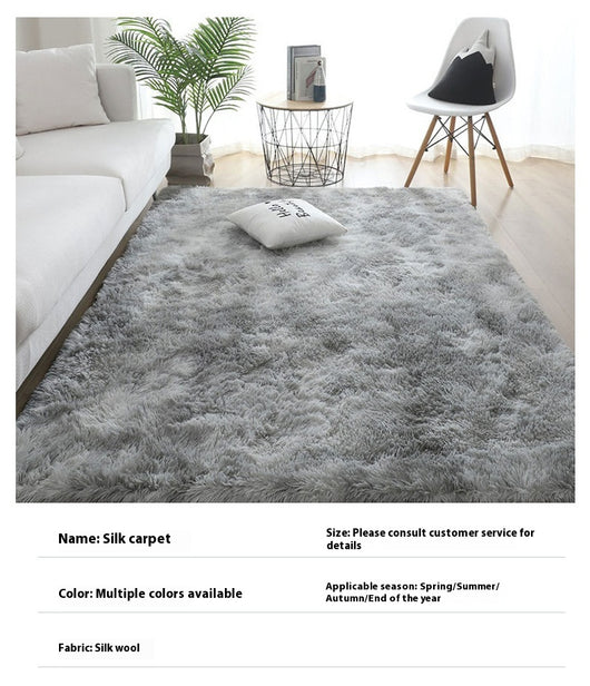 Tapete de Seda Teñido a Mano para Sala y Dormitorio - Image 33