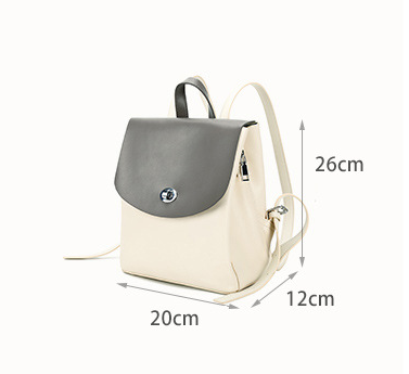 Mochila de Cuero Genuino para Mujer - Gran Capacidad y Estilo Casual - Image 6