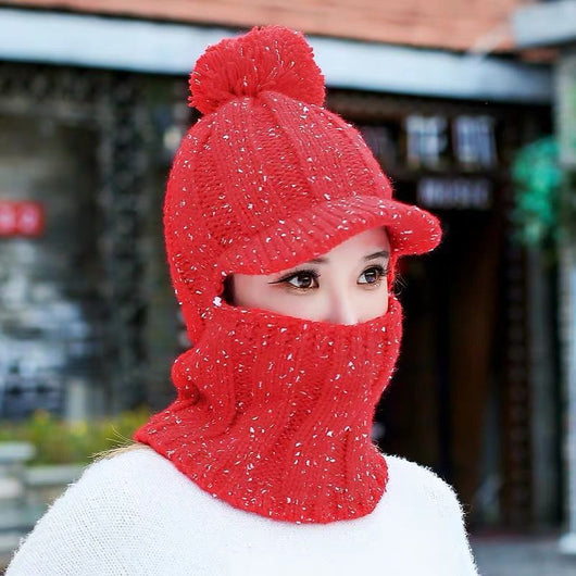 Gorro y Bufanda Térmica de Lana para Ciclismo - Protección Contra el Viento - Image 13
