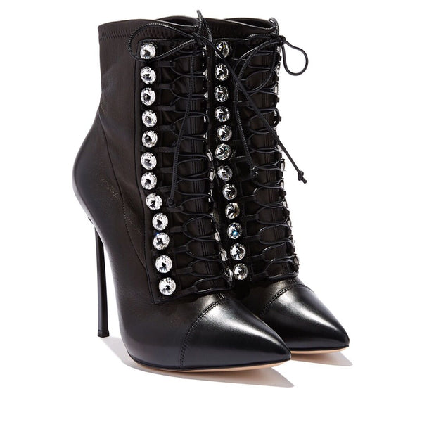 Botas Tacón Alto Strass Otoño Invierno - Estilo Trendy - Image 12