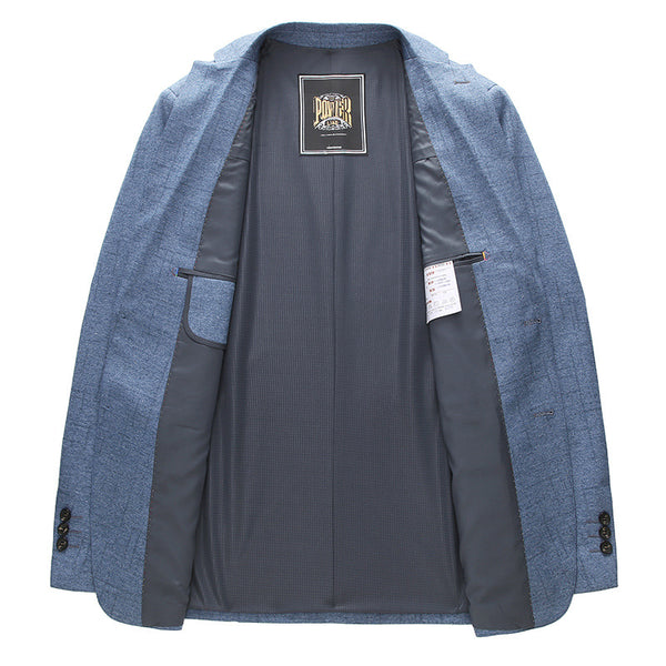 Blazer Ejecutivo de Color Sólido para Hombre