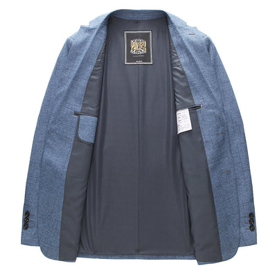 Blazer Ejecutivo de Color Sólido para Hombre - Image 2