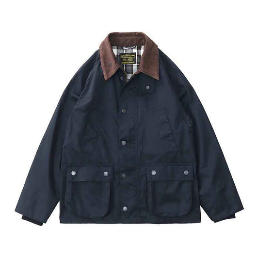 Chaqueta Safari Vintage Desgastada con Múltiples Bolsillos - Image 3