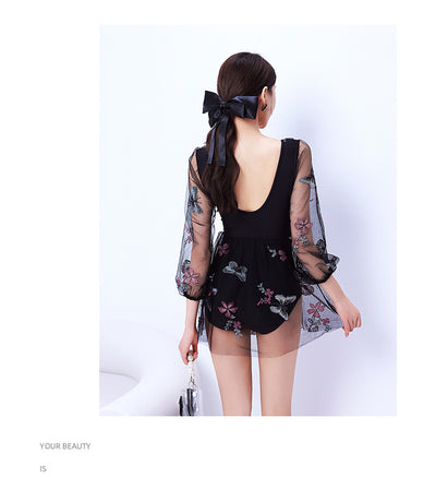 Traje de Baño Mujer Triangular Ahuecado con Espalda Descubierta - Image 12