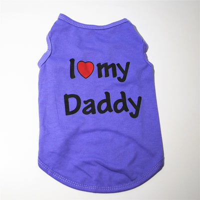 Chaleco para Mascotas Estilo Clásico Mamá Papá - Image 20