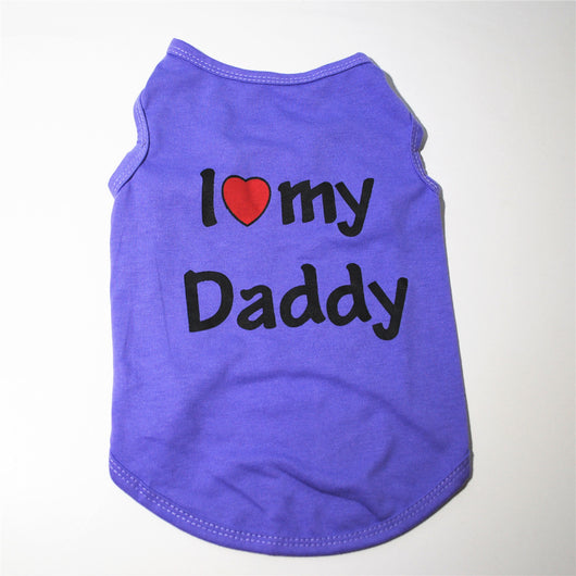 Chaleco para Mascotas Estilo Clásico Mamá Papá - Image 20