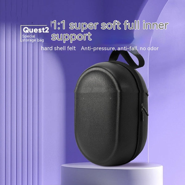 Estuche Rígido de Fieltro para Gafas VR - Protección Portátil