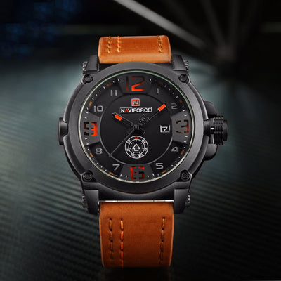 Reloj NAVIFORCE 9099 para Hombre - Calendario, Resistente al Agua y Correa de Cuarzo - Image 5