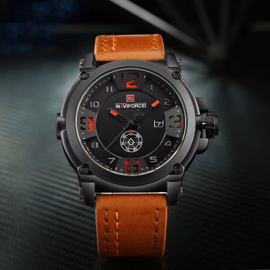 Reloj NAVIFORCE 9099 para Hombre - Calendario, Resistente al Agua y Correa de Cuarzo - Image 5
