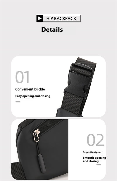 Bolsa Cruzada Triangular para Hombre - Casual y Funcional - Image 40