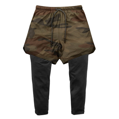 Shorts Deportivos para Correr Hombre Doble Capa Secado Rápido - Image 4