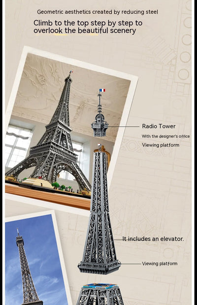 Maqueta de la Torre Eiffel - Bloques de Construcción Nivel Avanzado - Image 10