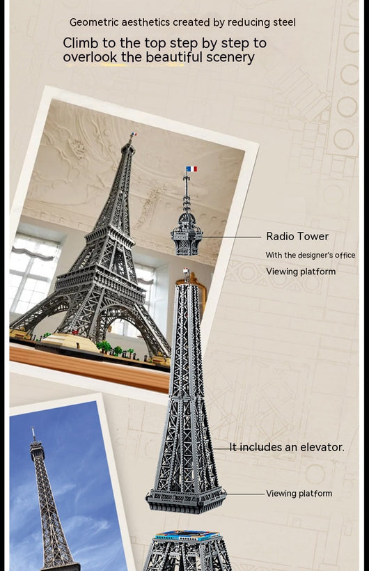 Maqueta de la Torre Eiffel - Bloques de Construcción Nivel Avanzado - Image 10