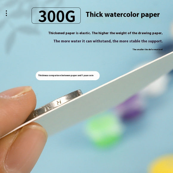 Tarjetas Postales de Papel Acuarela 300g Blanco