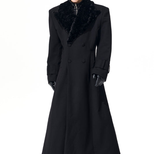 Blazer Trench Coat con Solapas Cosidas - Elegancia Profesional