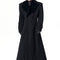 Blazer Trench Coat con Solapas Cosidas - Elegancia Profesional