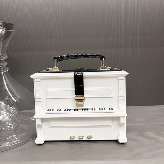Bolso Bandolera Acrílico con Diseño Piano - Image 26