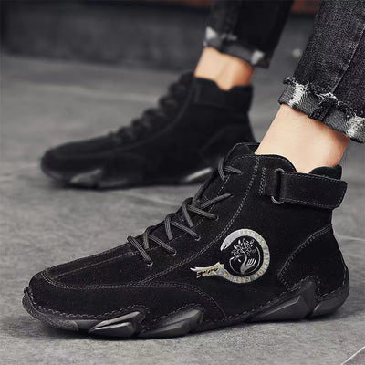 Zapatos Casuales Mid-top para Hombre - Estilo Plano y Cómodo - Image 12