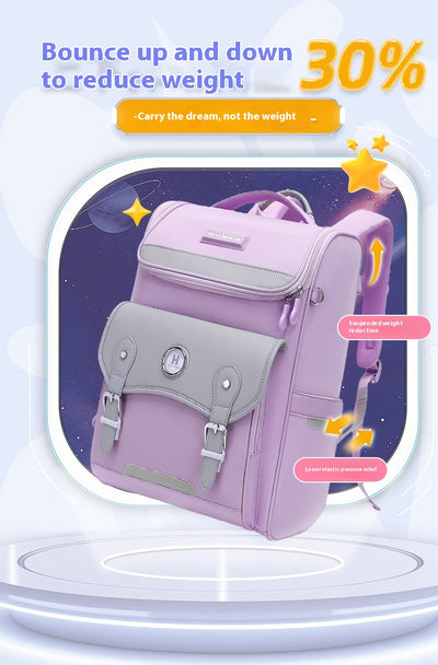 Mochila Escolar Ultraligera con Protección Dorsal para Primaria - Image 18