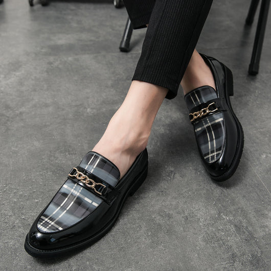 Zapatos Casuales de Cuero con Punta para Hombre - Image 5