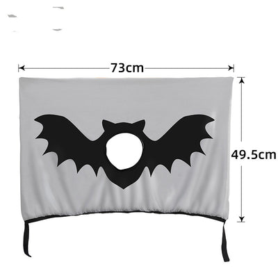 Cortina Parasol Halloween para Auto con Protección de Asiento de Mascota - Image 3