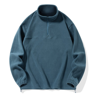 Suéter de Invierno en Lana de Cordero con Forro Polar para Hombre - Image 4