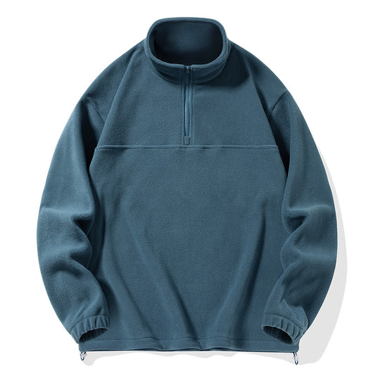 Suéter de Invierno en Lana de Cordero con Forro Polar para Hombre - Image 4