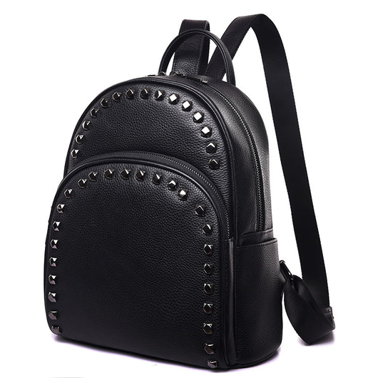 Mochila de Cuero para Mujer - Diseño Casual Versátil - Image 19