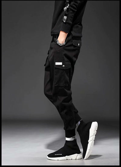 Pantalones Largos Hombre Verano Estilo Coreano Ajuste Delgado - Image 5
