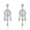 Aretes Atrapasueños Plata 925 Hipoalergénicos - Diseño Europeo Elegante