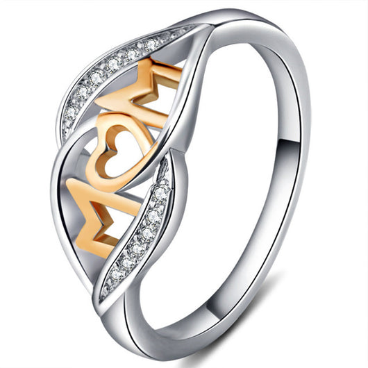 Anillo de Letras para Mamá - Regalo Personalizado - Image 4