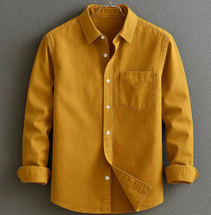 Camisa Casual de Negocios para Hombre Otoño - Image 12