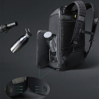Mochila Ejecutiva Impermeable con Protección Antirrobo para Laptop - Image 7