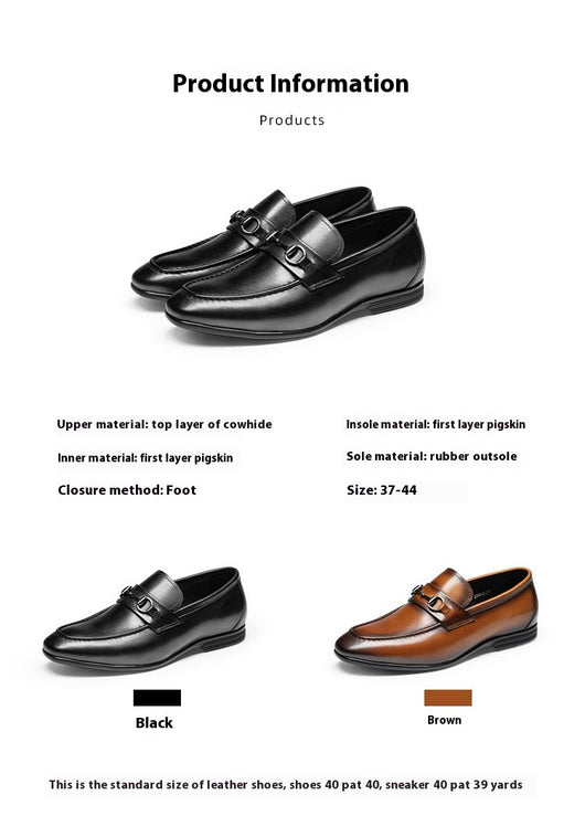 Zapatos de Cuero Artesanales para Hombre - Elegancia Formal de Negocios - Image 8