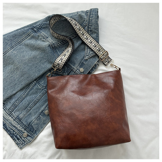 Bolso Bandolera Coreano con Correa Ancha para el Hombro - Image 32
