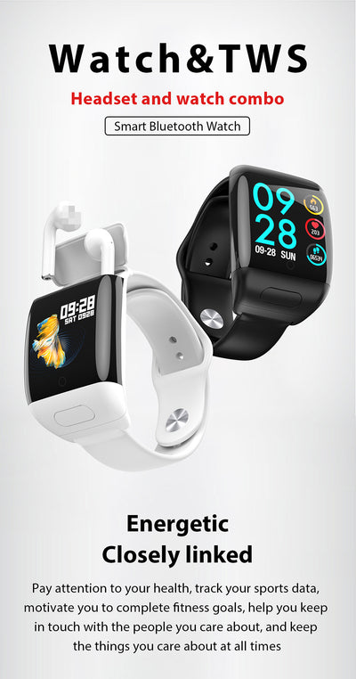 Pulsera Inteligente M8 con Auriculares Bluetooth 2 en 1 - Image 25