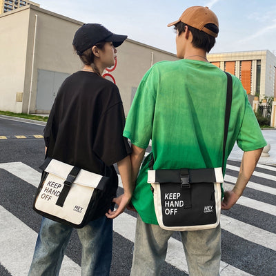 Bolsa Crossbody Unisex de Nylon Versátil para Exteriores - Image 2
