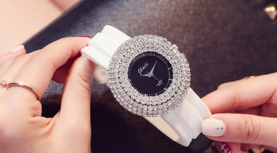 Reloj de Mujer Coreano con Diamantes y Cielo Estrellado de Lujo - Image 12