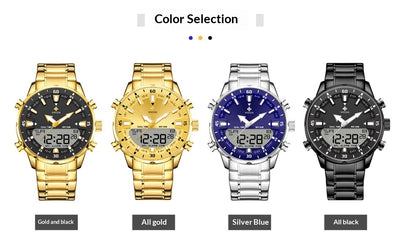 Reloj Luminoso para Hombre con Banda de Acero - Diseño Moderno y Elegante - Image 13