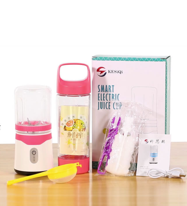 Licuadora Portátil Doble Vaso Gran Capacidad Automática para Mujeres