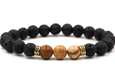 Pulsera Difusora de Aceites Esenciales con Piedras de Lava - 15 Colores Chakra Buddha Yoga - Image 9