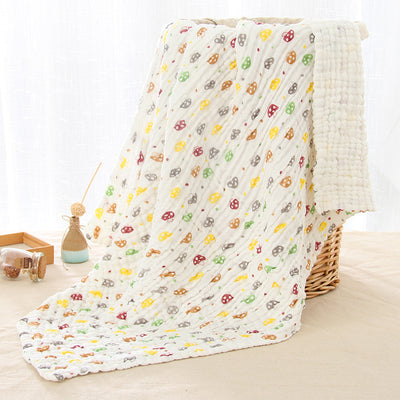 Toalla de Baño para Bebé de 6 Capas de Gasa Suave y Absorbente - Image 11