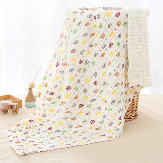 Toalla de Baño para Bebé de 6 Capas de Gasa Suave y Absorbente - Image 11