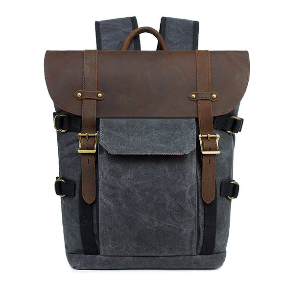 Bolsa de Cámara Crazy Horse - Cuero Resistente y Elegante