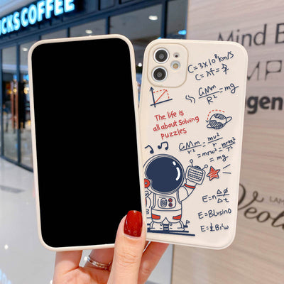 Funda Personalizada para Celular con Ilustración Astronauta