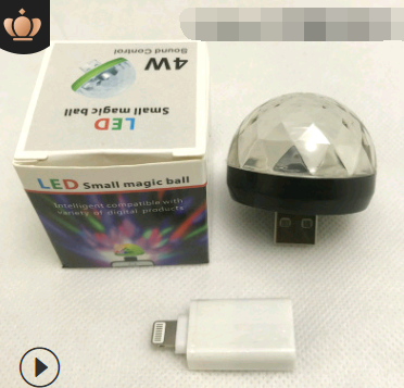 Luz de Escena Mágica RGB con Control por Voz y USB - Image 8
