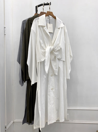 Abrigo Trench Coat con Solapas - Image 18