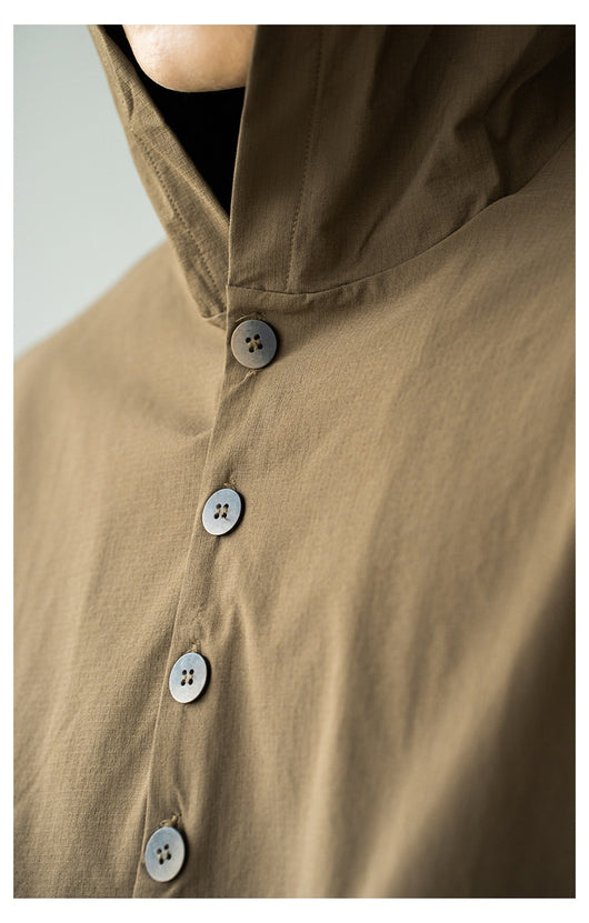 Chaqueta Impermeable de Montaña con Capucha para Hombre - Secado Rápido - Image 36